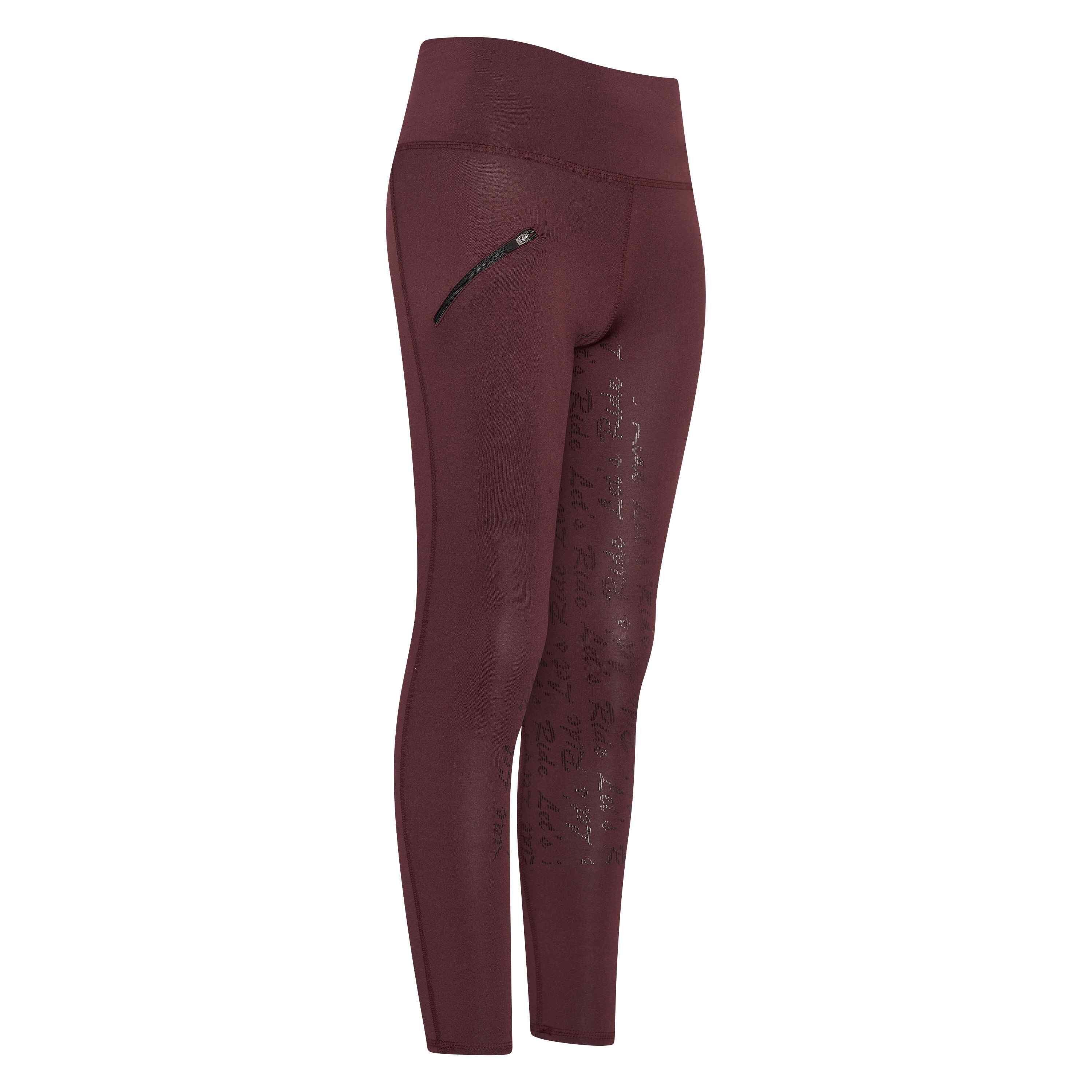 Easy Rider - Legging Équitation Full Grip Enfant Easy Rider Dietse Winter - Legging - Rouge -  6 À 8 Ans - Decathlon