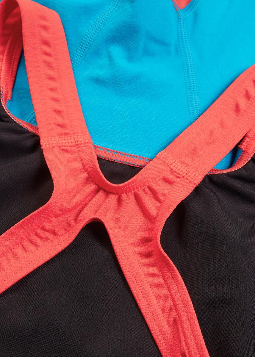 Speedo Fastskin Junior Endurance+ Max Openback Kneeskin - Blue / Red 3/6