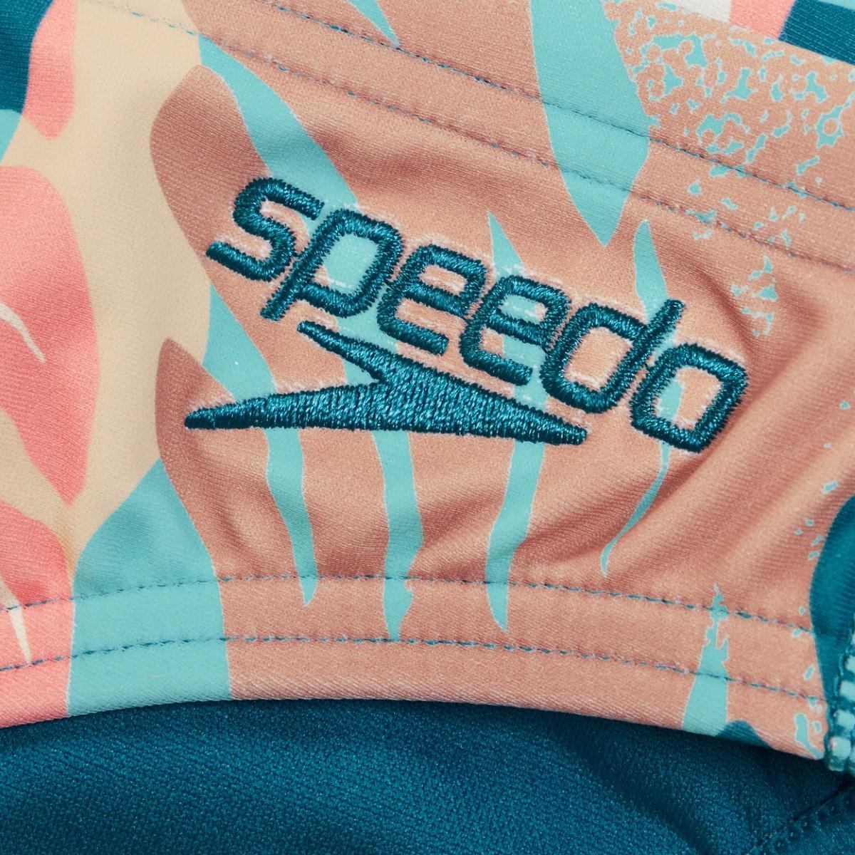 Speedo 5 cm Escape Brief - Peacock / Coral / Tan / Blue / Taupe 6/7