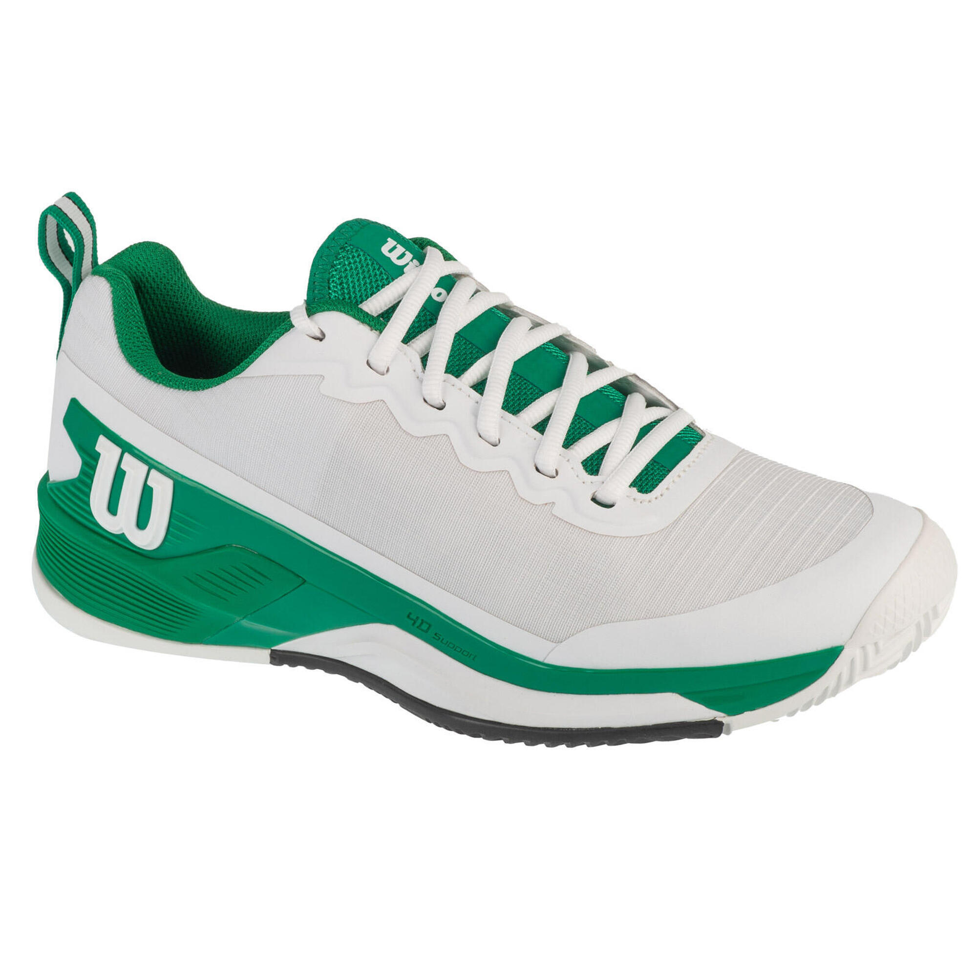 Wilson - Chaussures De Tennis Pour Hommes Rush Pro 4.5 Clay - Chaussures De Sport - Blanc - Decathlon