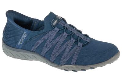 Dames breathe-easy roll-with-me slip-on marineblauw