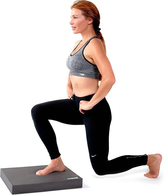 Pad Balance Pro Fitness, Yoga, Pilates - 23,5x37,5x6 cm, Antracite 4/6