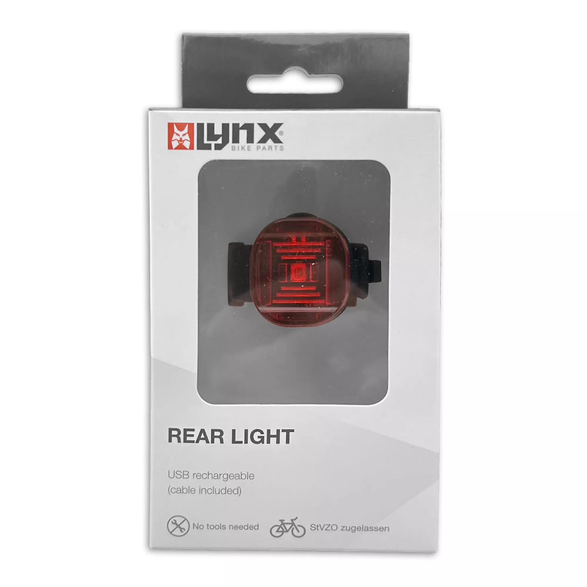 Achterlicht Fiets LED Fietsverlichting USB Oplaadbaar - 270 Graden Zichtbaarheid 6/7