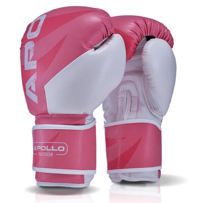 Guantoni da boxe Champion Stars - Bianco/Rosa - 16oz