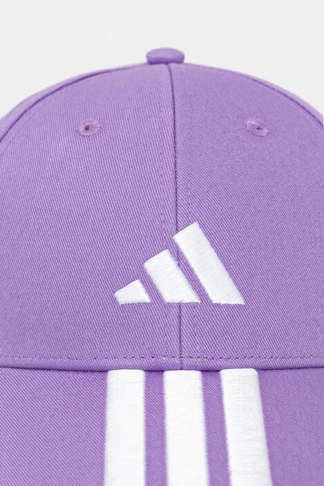 Cappello adidas baseball 3-stripes - viola 3/4