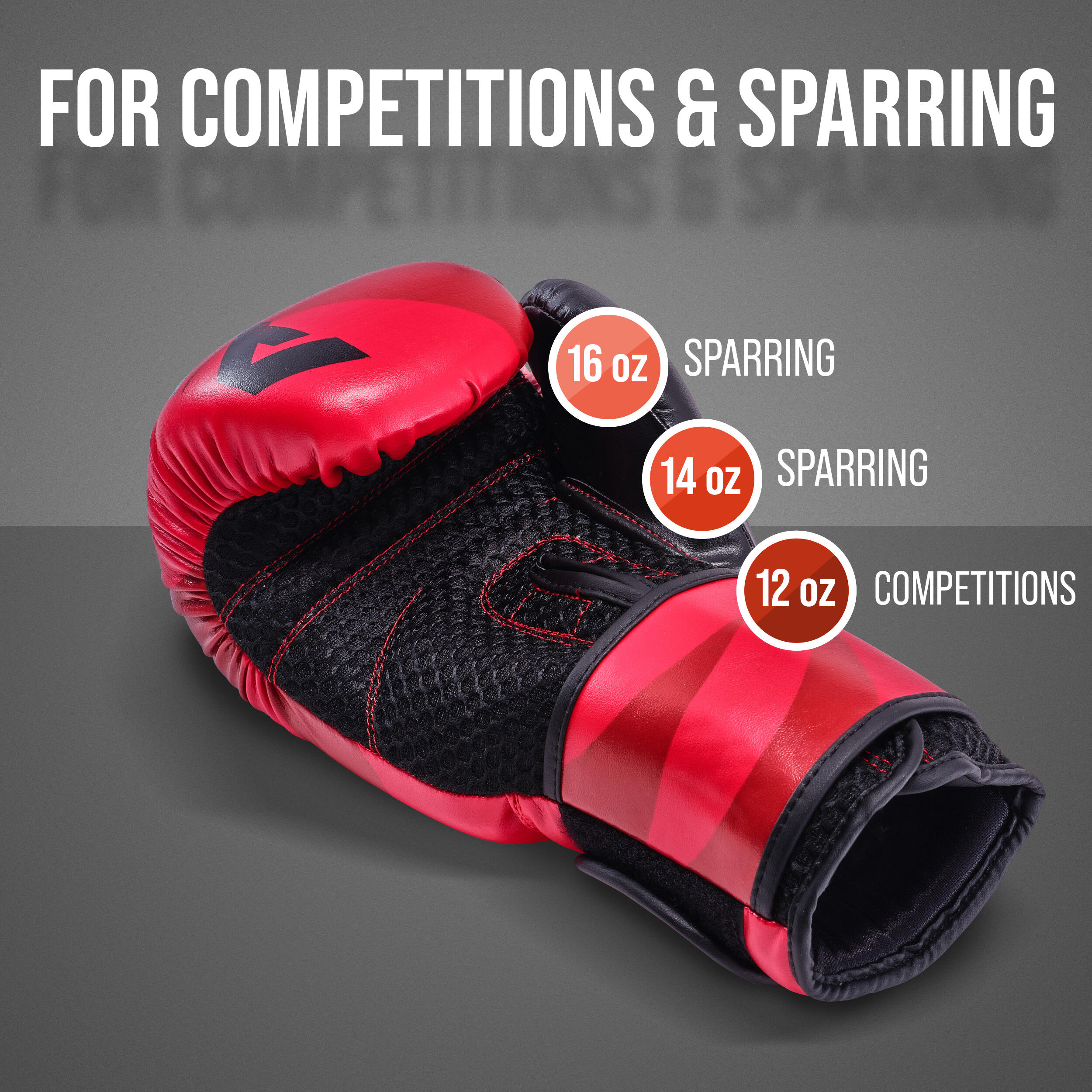 Boxhandschuhe Champion - Red/Black - 12oz 2/7