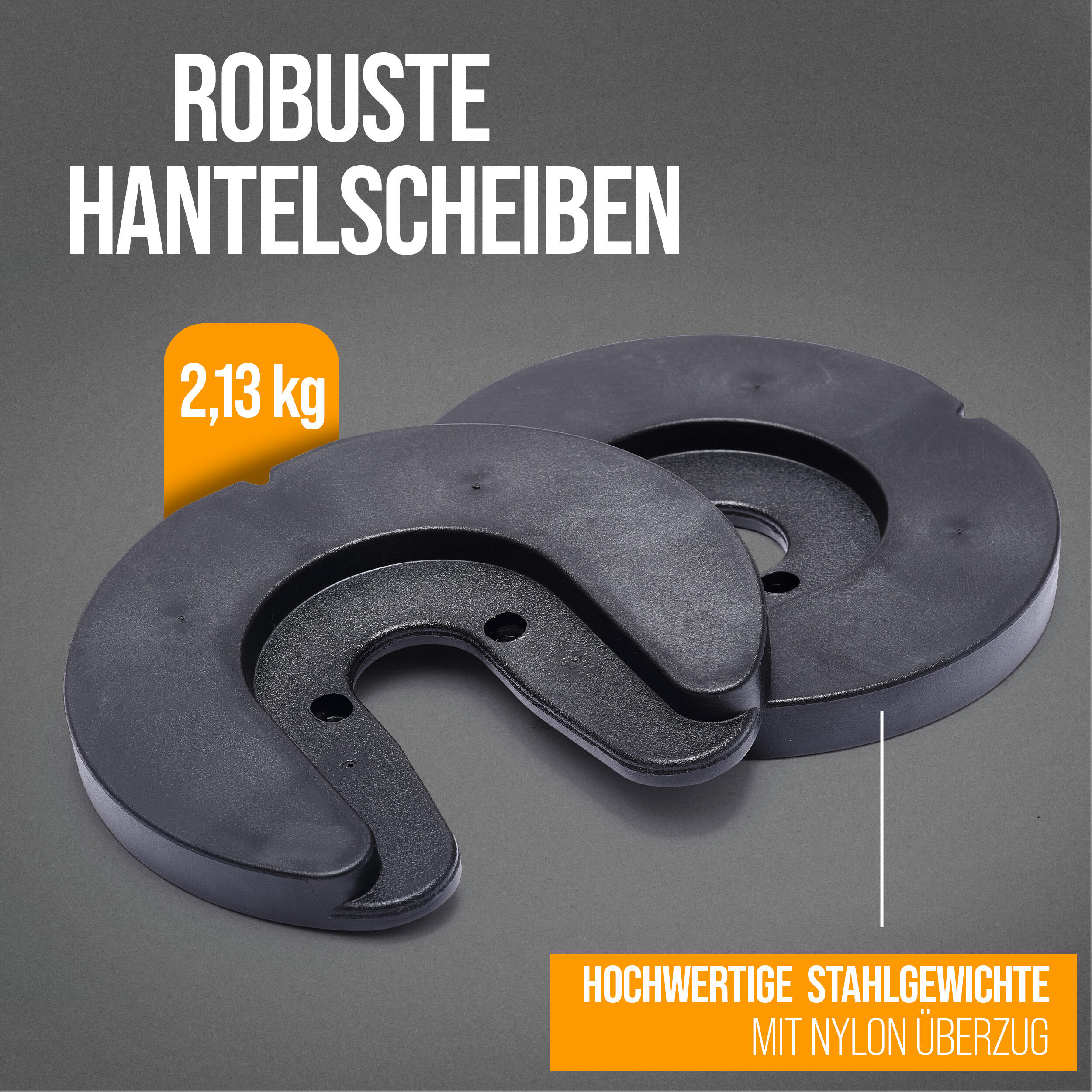 Halterset voor thuis, snel sluiting - 20kg, Zwart/Mint 4/7