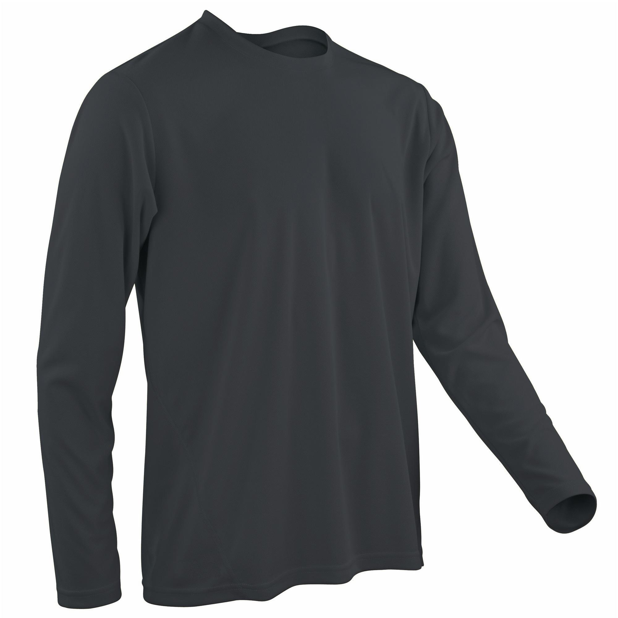 Camiseta de deporte transpirable de manga larga para hombre Ideal Running/Gym y 2/2