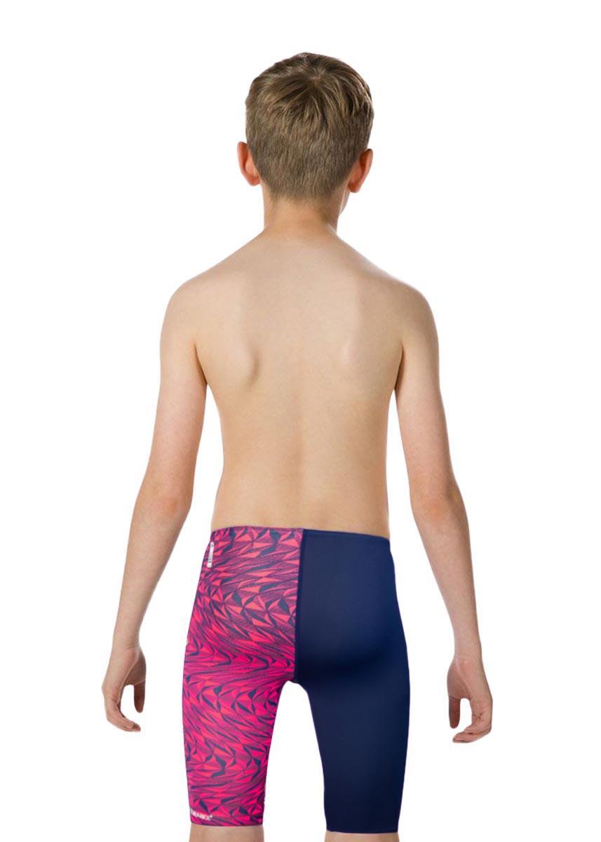 Speedo Junior Fastskin Endurance+ Highwaisted Jammer - Navy / Refracwave 2/3