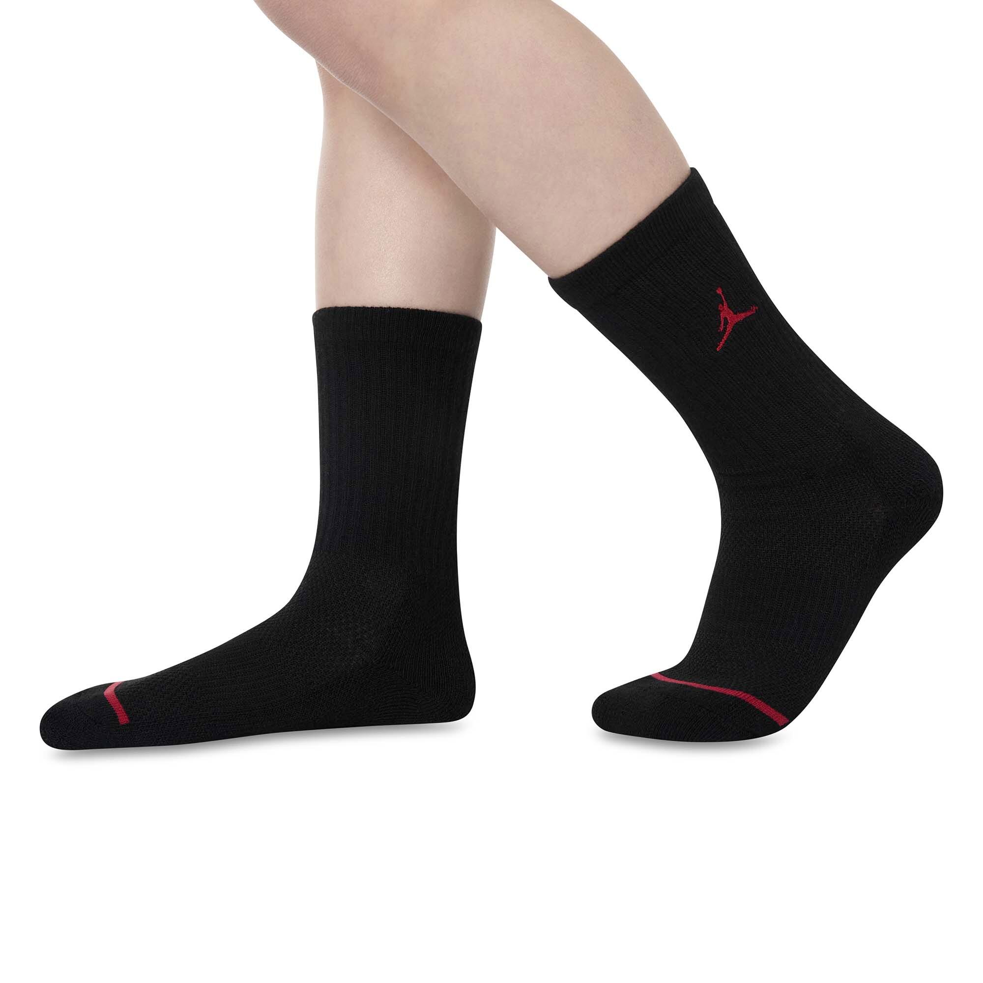 Kinderen/Kinderen Air Jordan Crew Sokken (Set van 3) (Rood/Multikleurig) 5/5