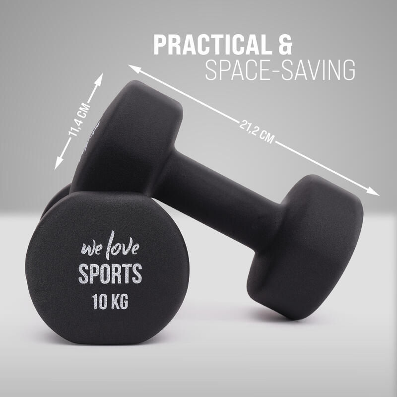 2 Haltères Musculation 20 Kg. 12 Disques 2 En 1, Haltères Courtes Et Longues 79348507