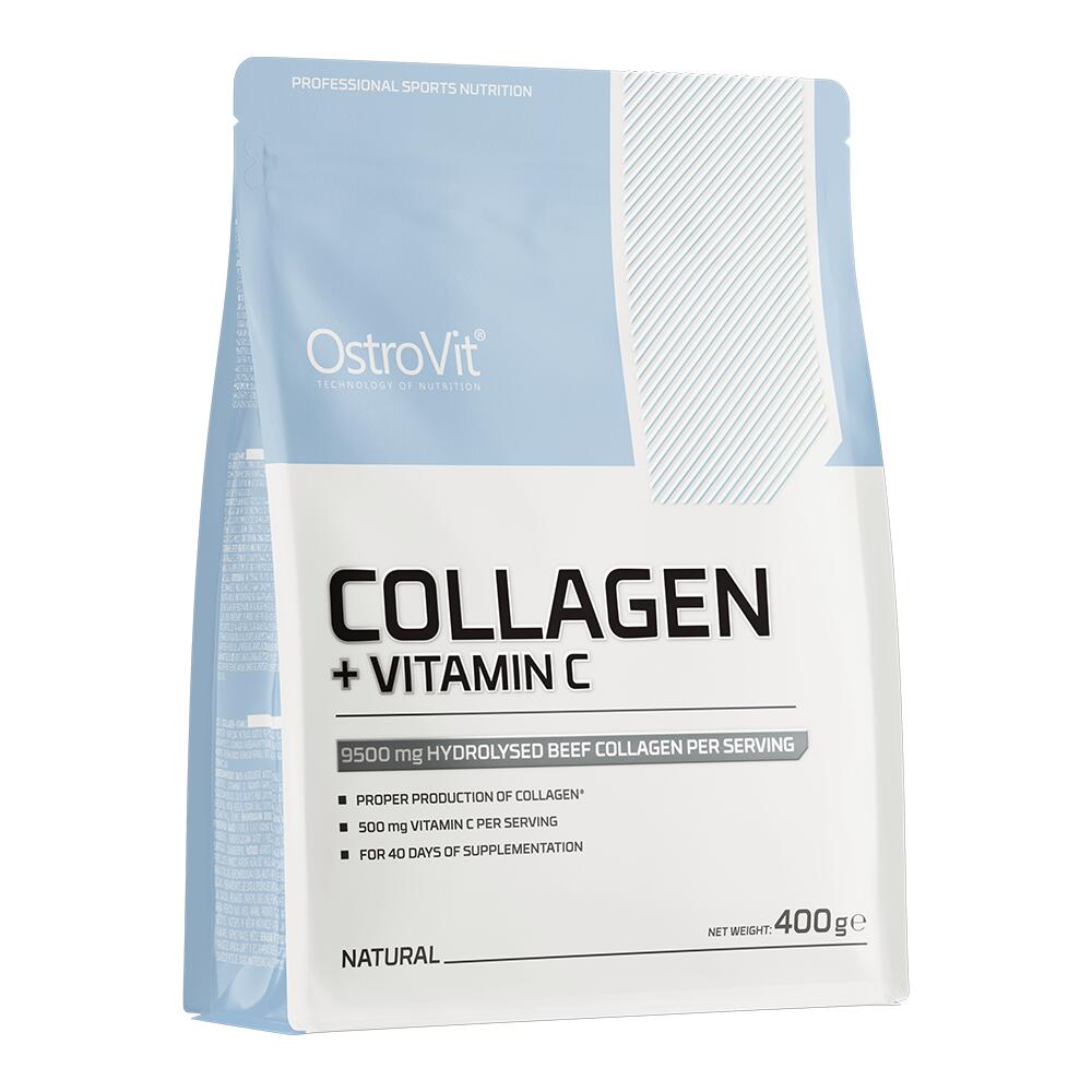 OSTROVIT OstroVit Collagen + Vitamin C (400g) Natural - Eiwitten - Collageen