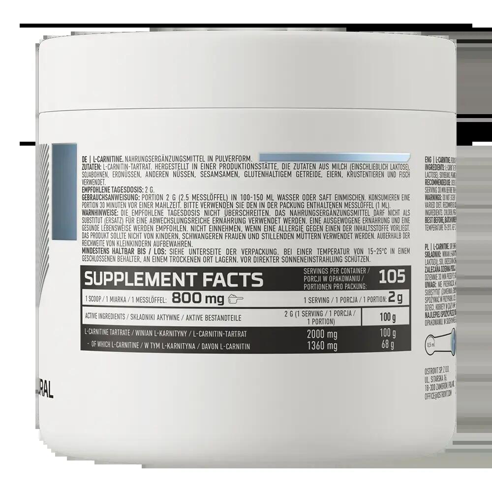 OstroVit L-Karnityna 210 g 3/3
