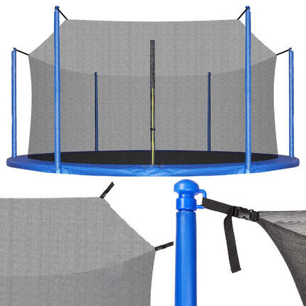 Siatka wewnętrzna 6FT 6 słupków do trampoliny 180-183cm