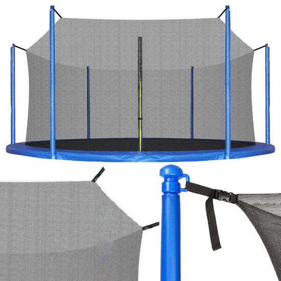 Siatka wewnętrzna 6FT 6 słupków do trampoliny 180-183cm