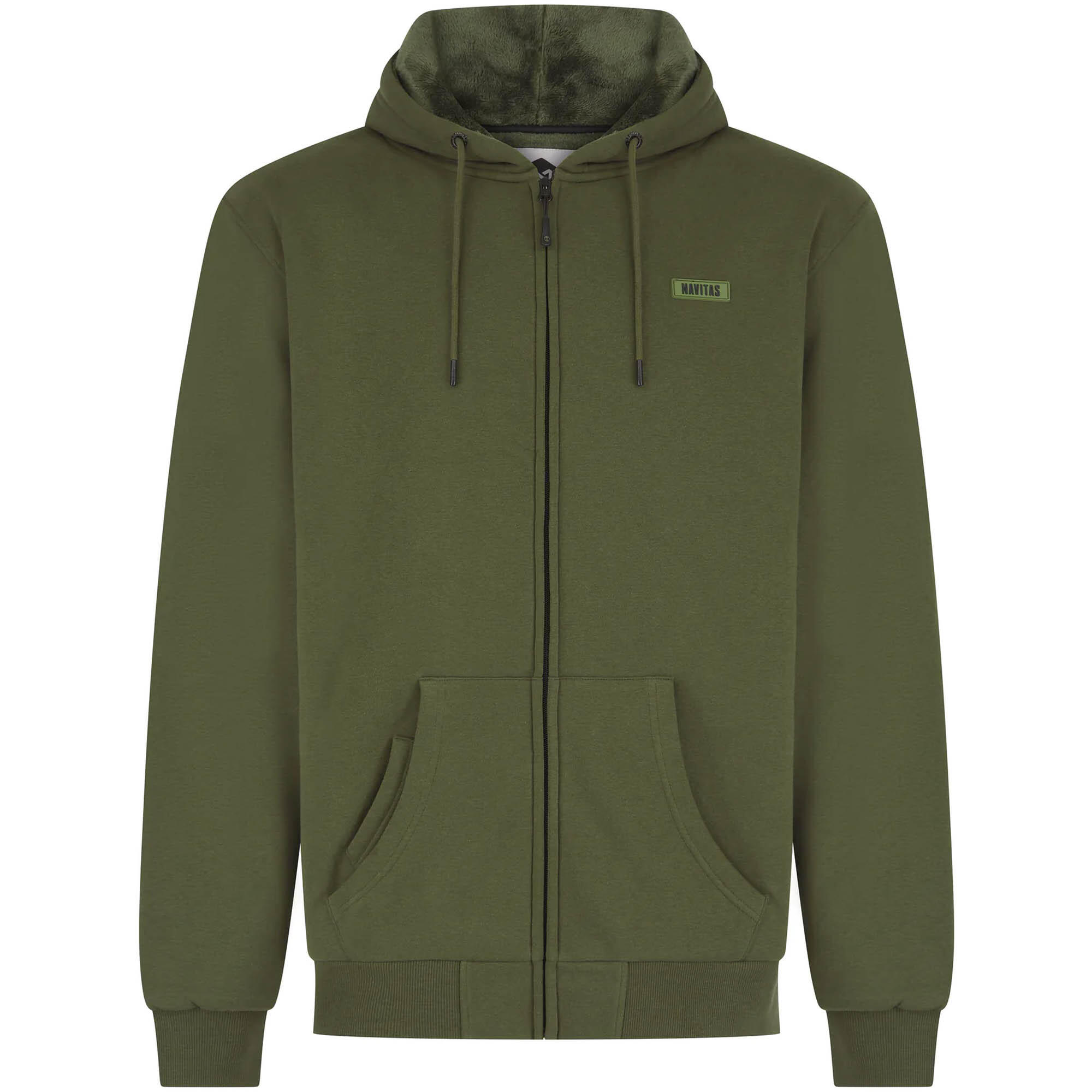 NAVITAS Sweatshirt Homem Navitas Sherpa Zip com capuz