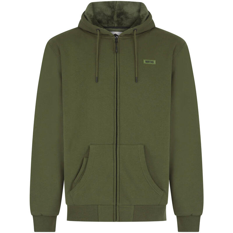 Bluza Wędkarska Ocieplana Navitas Sherpa Green