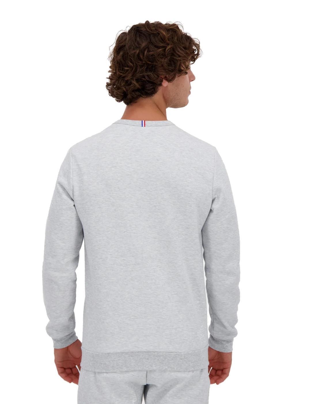 Bluzy Le Coq Sportif Model Ess Crew Sweat Kolor Szary 4/6