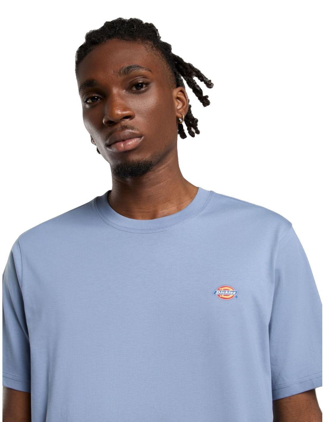Camiseta para Hombre Dickies Mapleton Azul 4/5