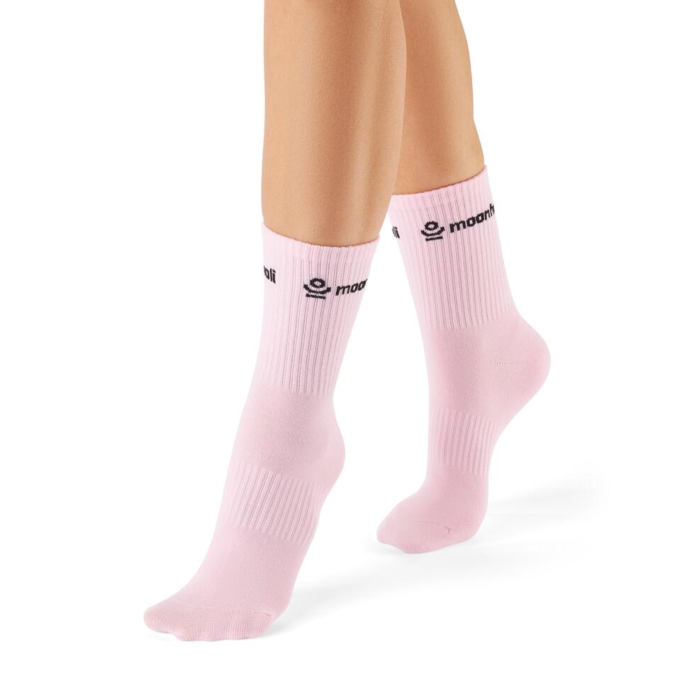 Skarpetki do jogi Moonholi Ideal Grip z naturalnej bawełny