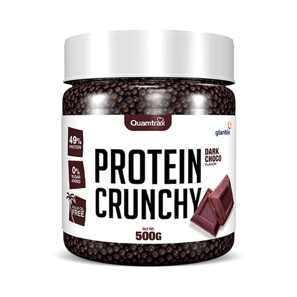 QUAMTRAX Eiwitkoeken - Eiwit Crunchy (500g) - Zwarte Chocolade