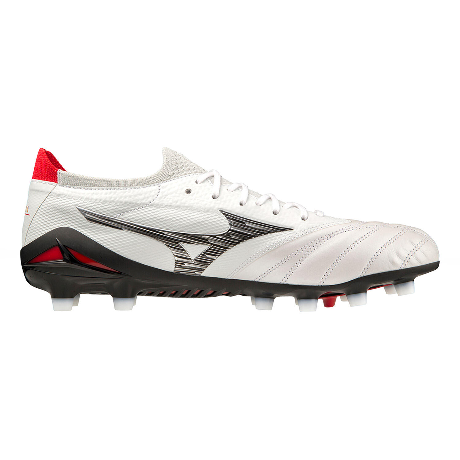 Fußballschuhe Mizuno Morelia Neo Iv B Japan Fg/ag Weiß Und Schwarz 3/5