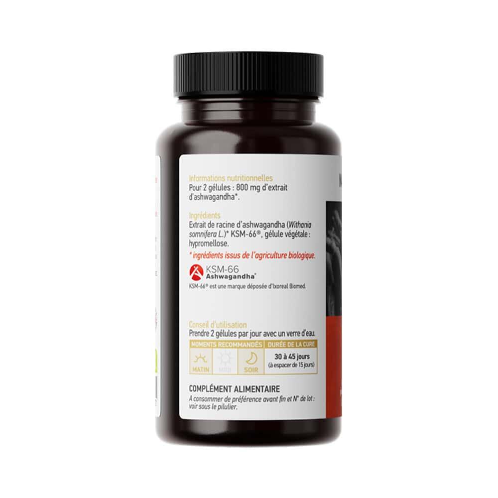 Ashwagandha - Ashwagandha Orgânico (90 Cápsulas) 2/3