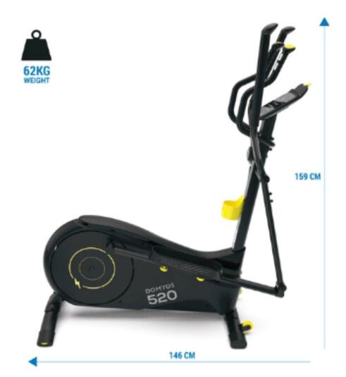 Segunda Vida - Bicicleta Elíptica EL520 - Excelente 2/3