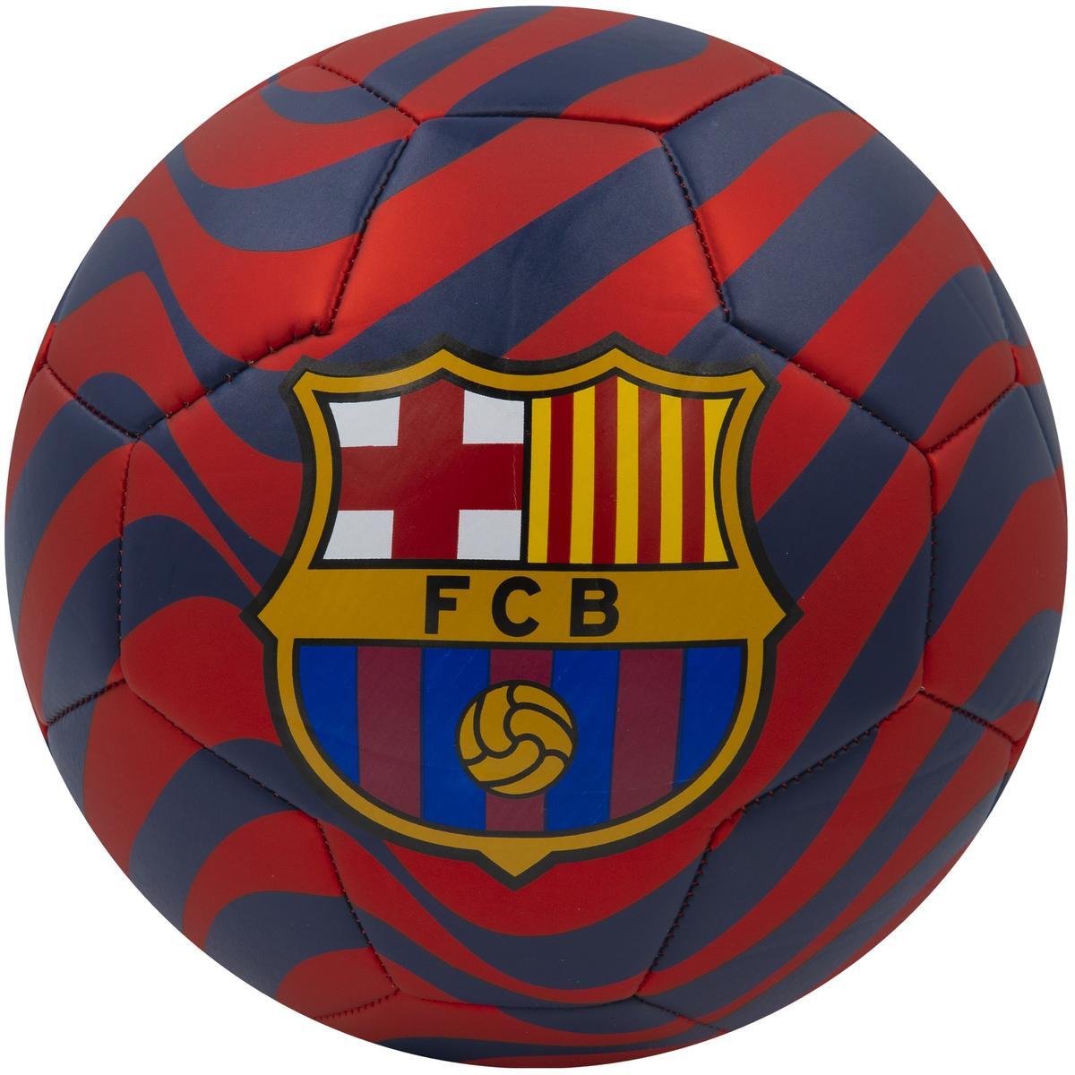 Mingea FC Barcelona cu dungi blaugrana