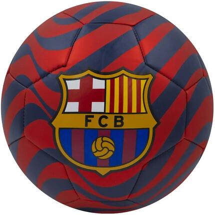 Der gestreifte Blaugrana-Ball des FC Barcelona