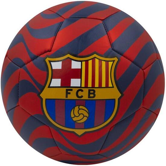 Pallone blaugrana a strisce dell'FC Barcelona