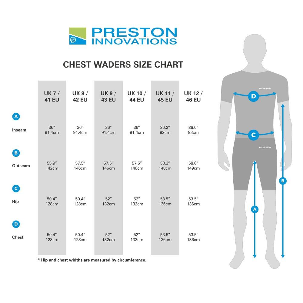 Spodnie ogrodniczki Preston Heavy Duty Chest Waders 4/4