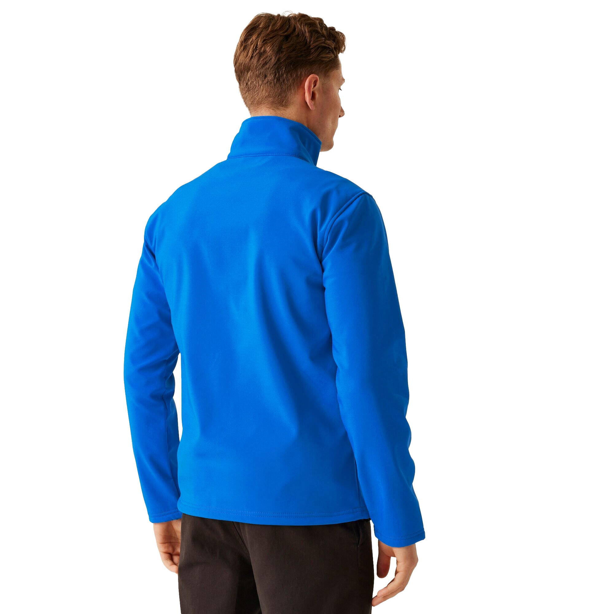 Veste Softshell OCTAGON Homme (Bleu Oxford / Noir) 3/5