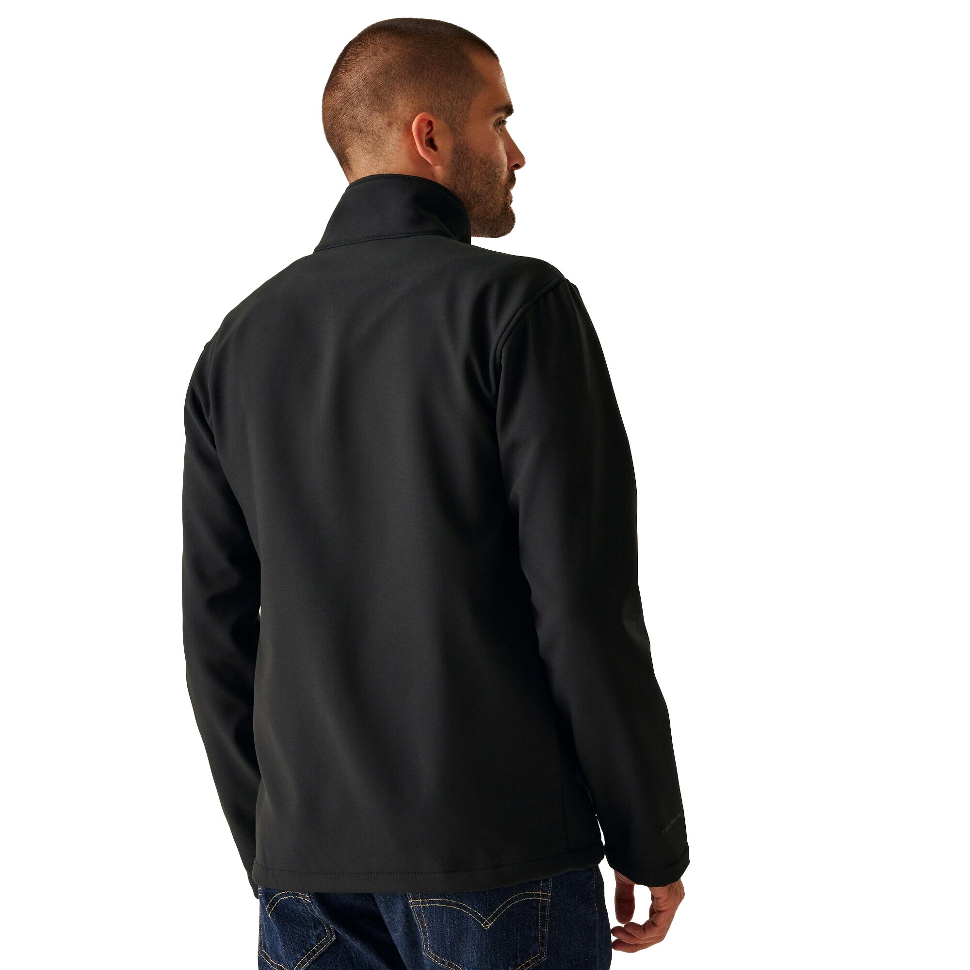 Veste Softshell HONESTLY MADE Homme (Noir) 3/5