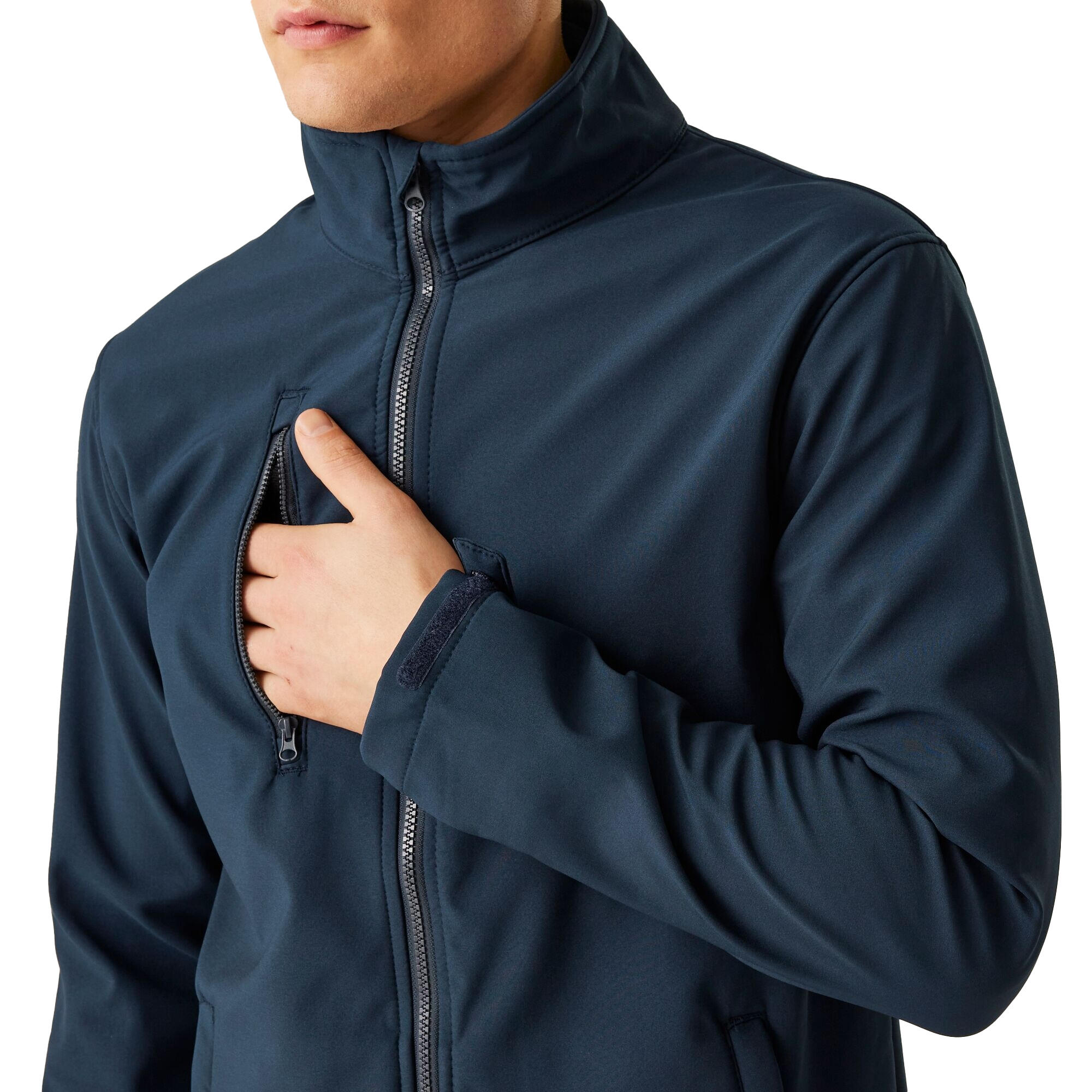 Veste Softshell ABLAZE Homme (Bleu Marine) 4/5