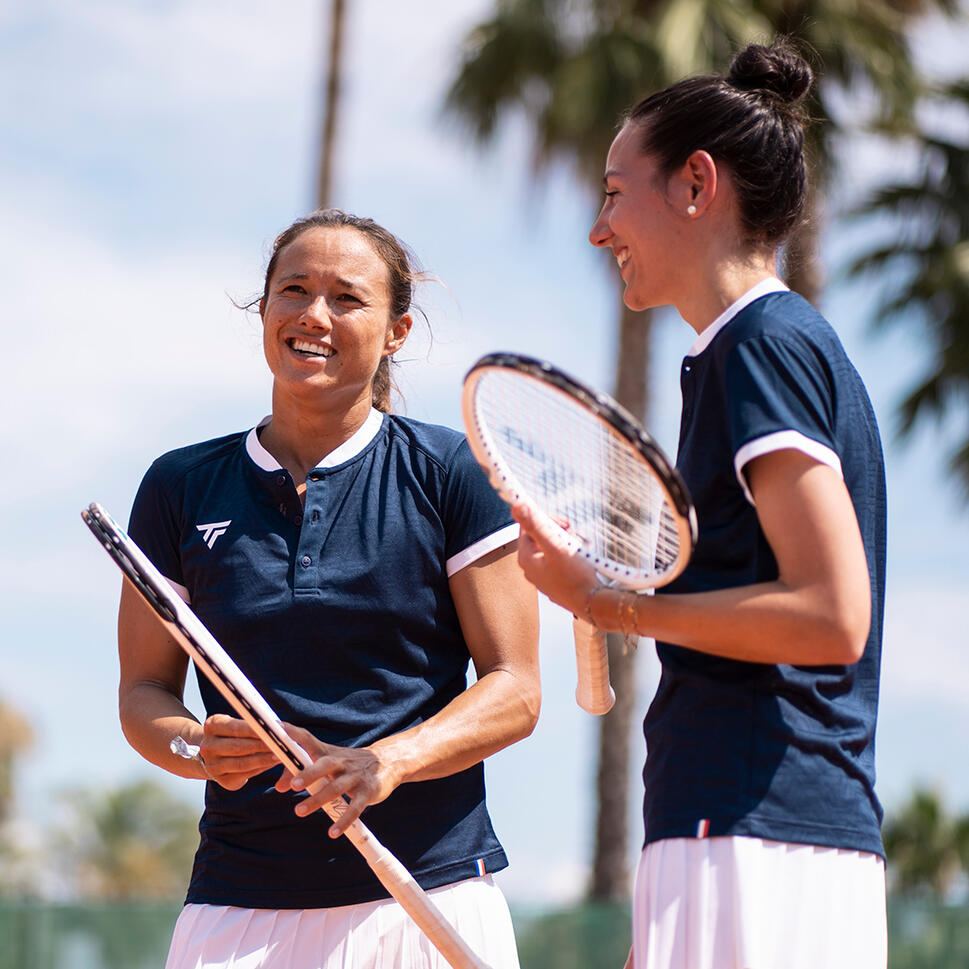 Koszulka polo tenisowa damska Tecnifibre Team Mesh Polo W