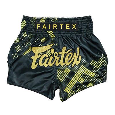 Pantaloncini da allenamento Fairtex Muay Thai S1931 Heart of Gold