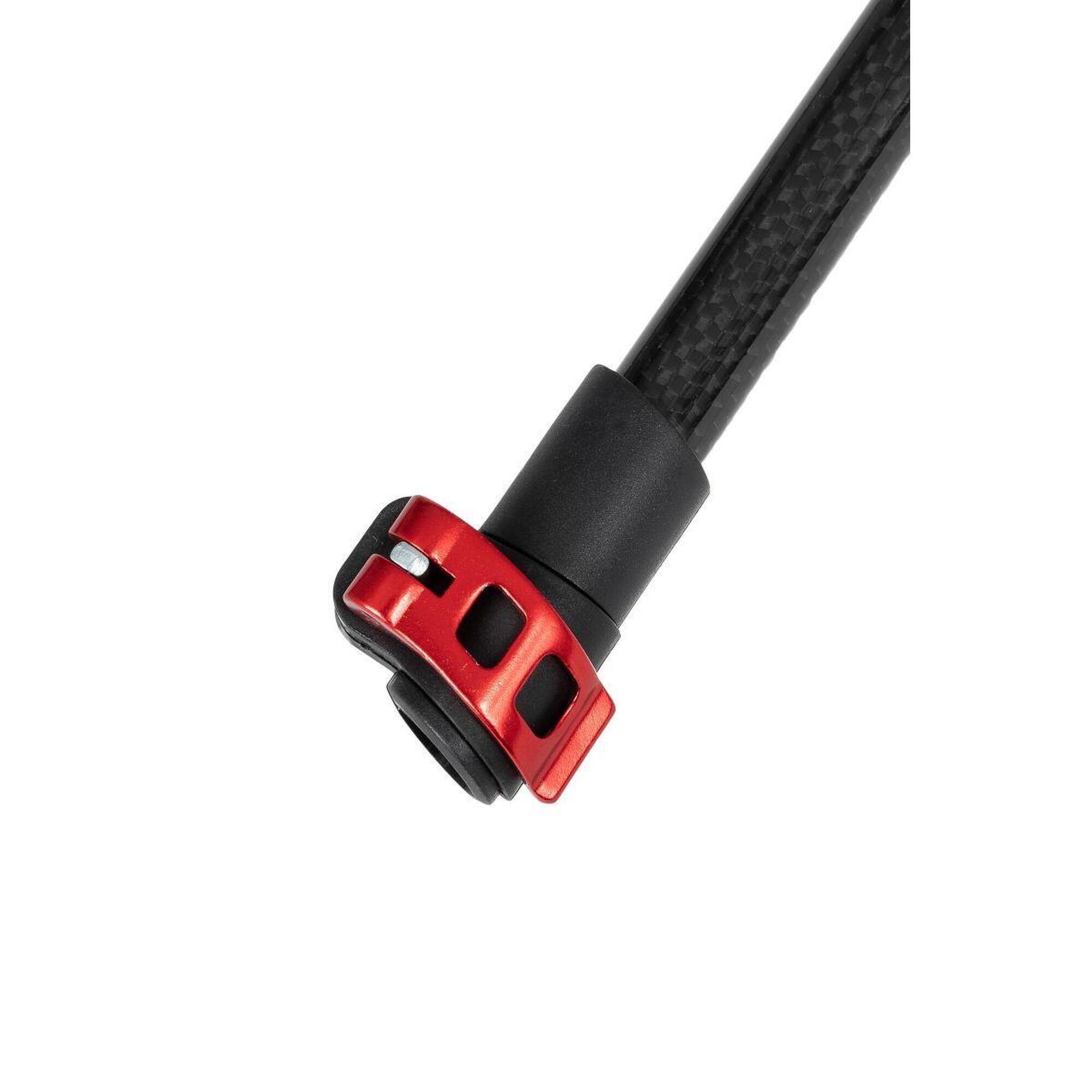 Secțiunea din mijloc pentru bețele de trekking Adventure Carbon