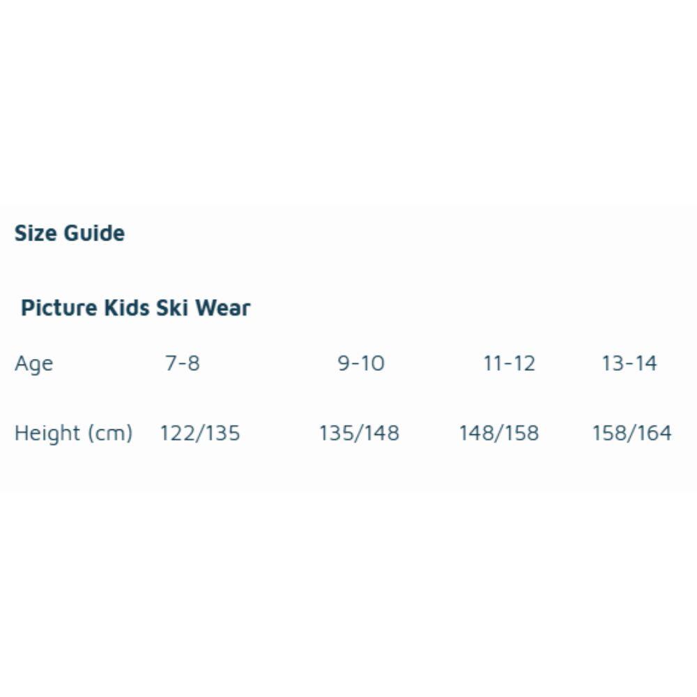 Picture Kids August Ski Pant, Black 3/3