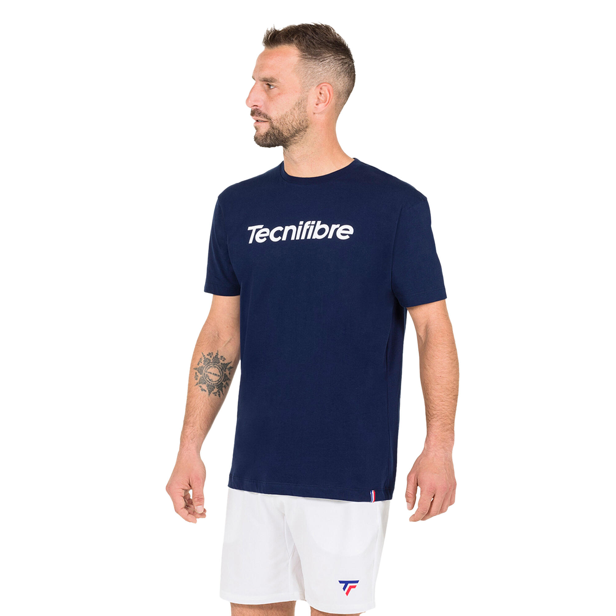 Férfi póló Tecnifibre Team Cotton Tee 6/6