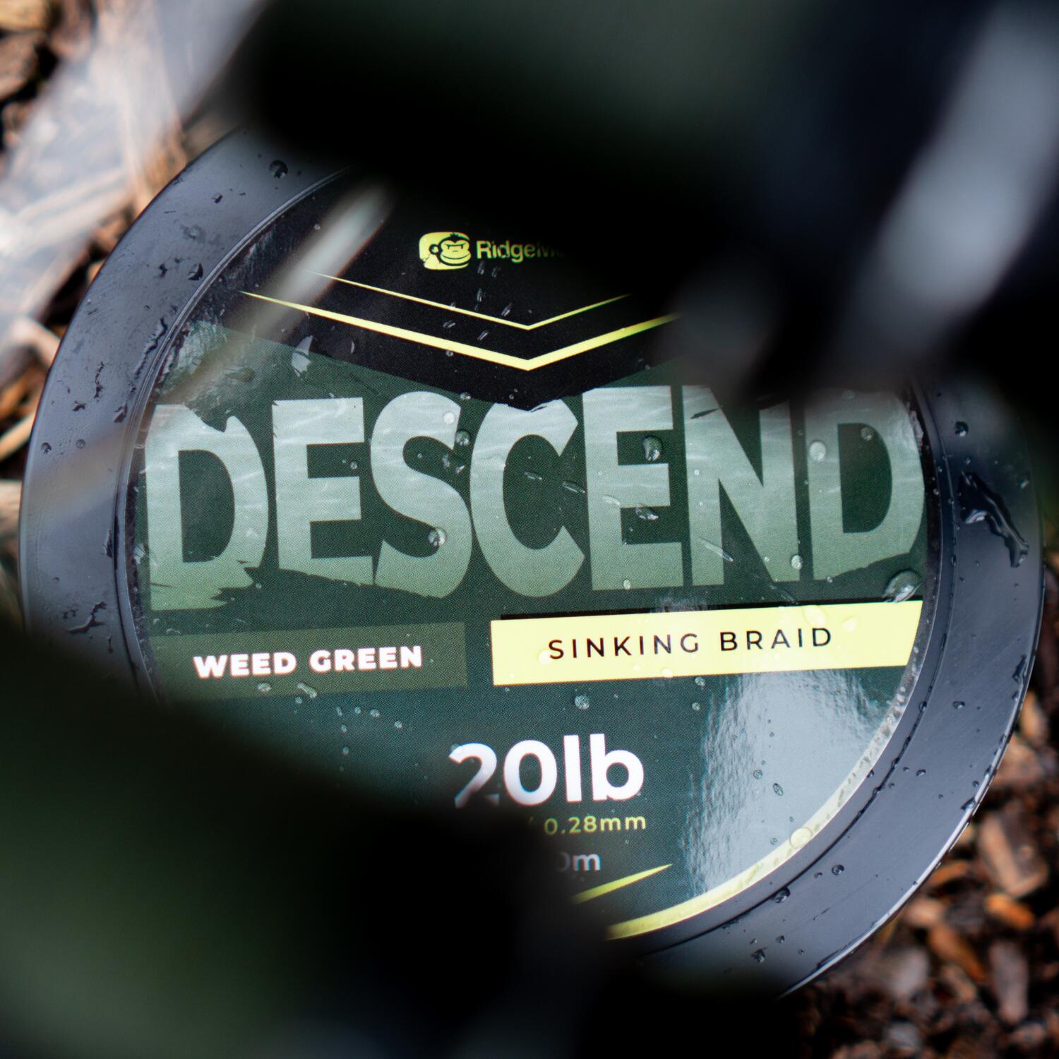 RidgeMonkey Descend Sinking Braid 0.28mm/20lb 300m 3/6