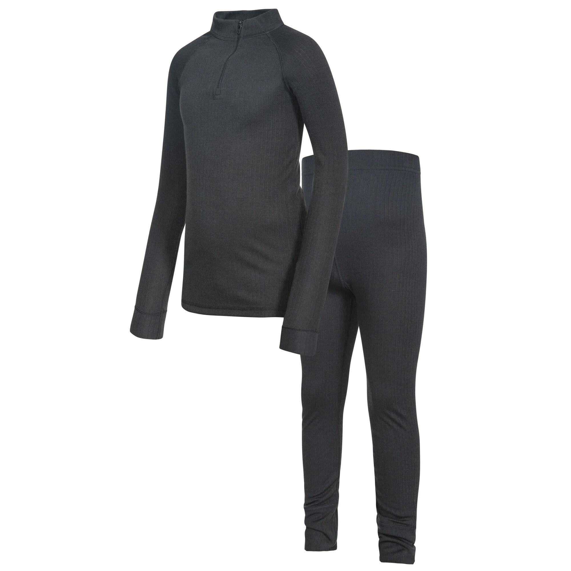 Tuta Termica Set Bambini Trespass Unite360 Nero 1/5