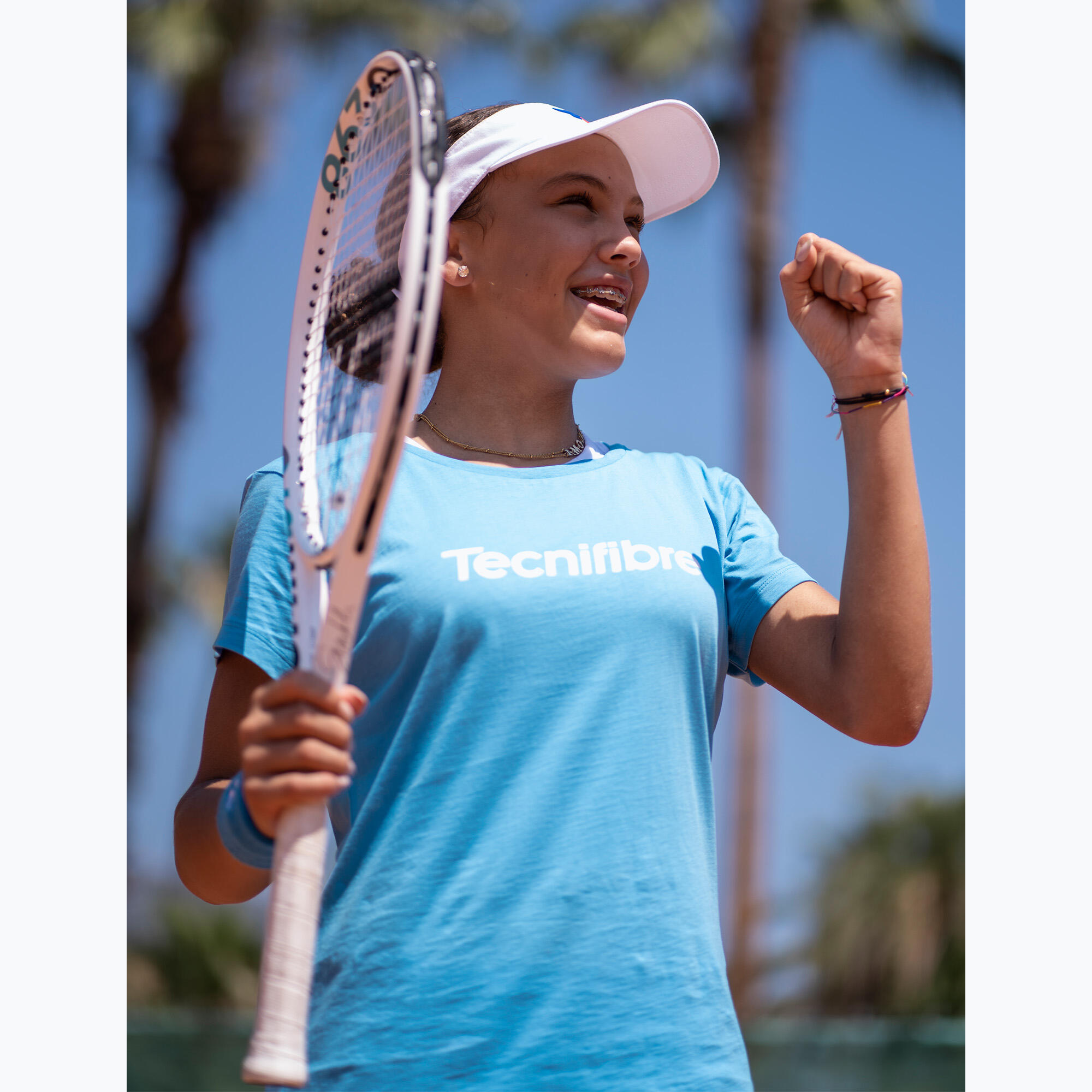 Camiseta de algodón para mujer Tecnifibre Team 5/7