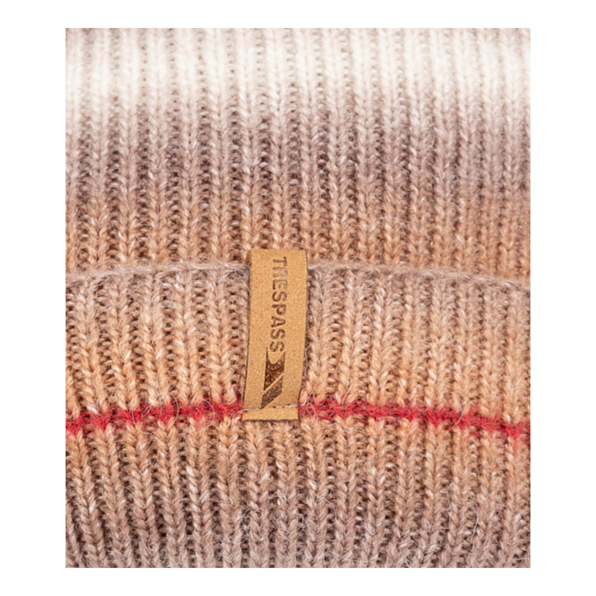 "Chevron" Mütze für HerrenDamen Unisex Damen und Herren Beige 4/5