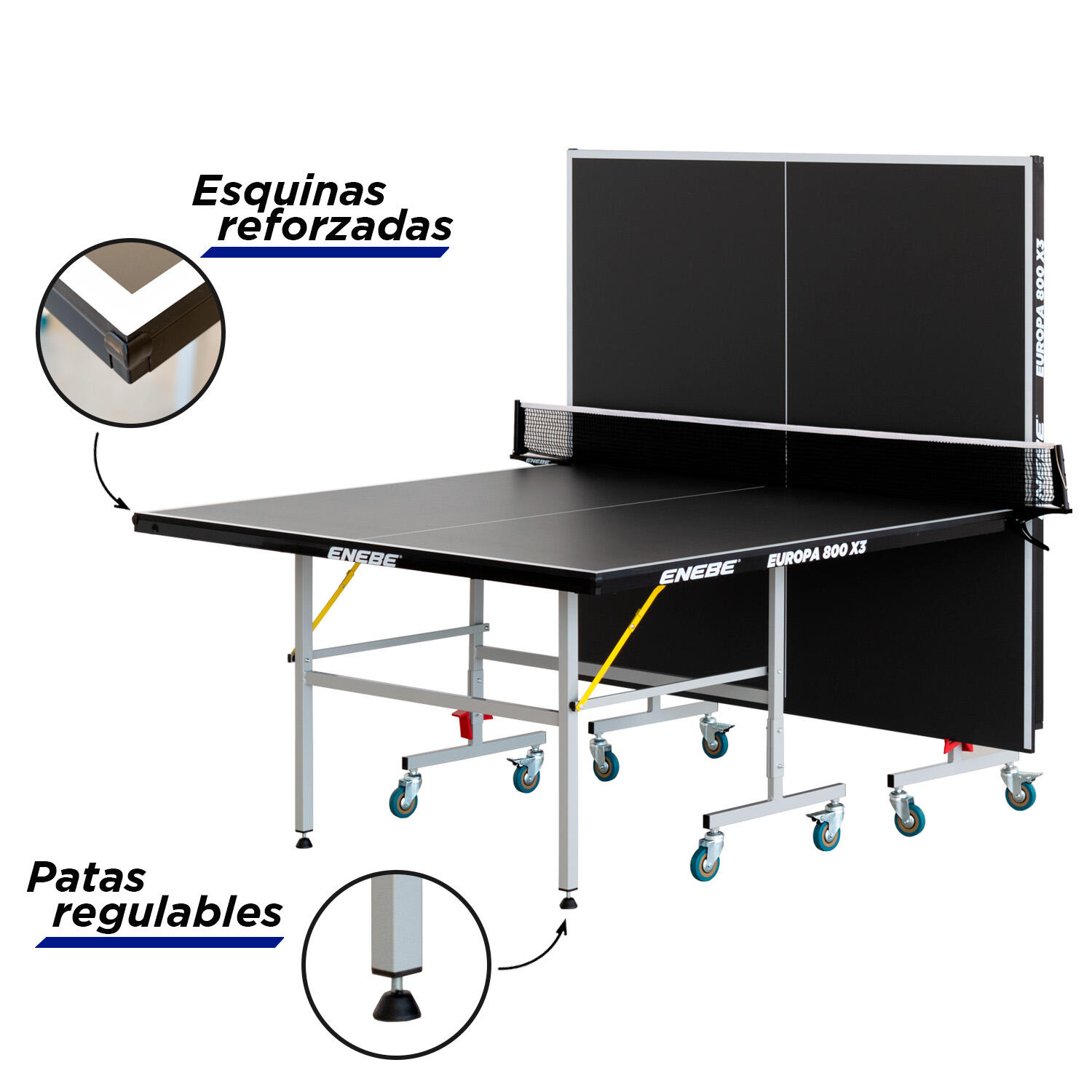 Mesa Ping pong Enebe Europa 800 X3 4/6