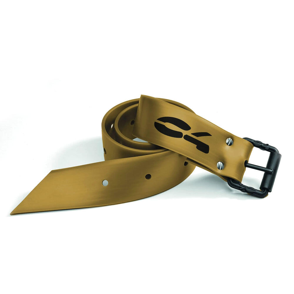 C4 CARBON Cintura Marsigliese da Apnea nylon oro