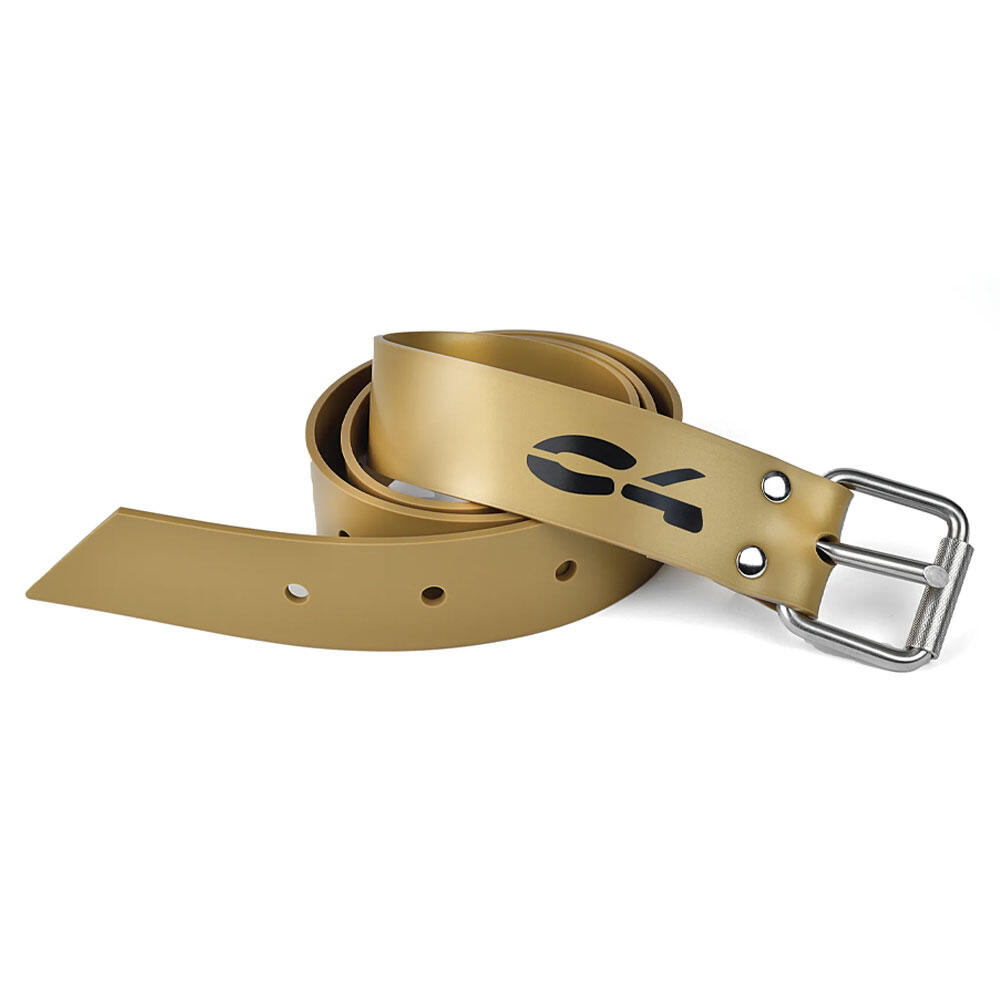 C4 CARBON Cintura Marsigliese da Apnea inox oro