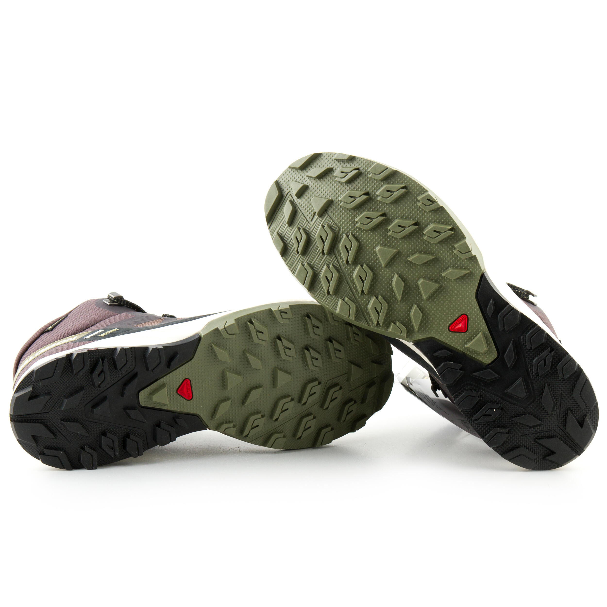 Buty damskie Salomon Outrise Mid Gtx W trekkingowe brązowe 38 2/3 6/7