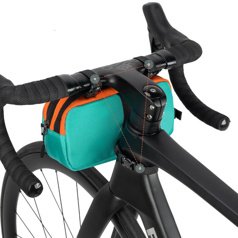 Sakwa rowerowa na kierownicę/ramę Rockbros Urban Rider W015 6/7