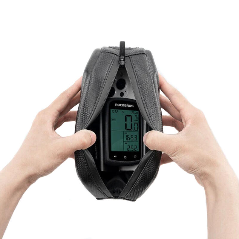 Torba rowerowa na ramę sztywna Rockbros 076 1,4l 4/7